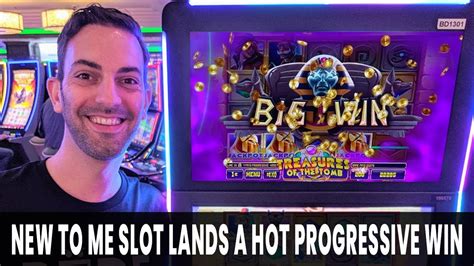 HOT Progressive JACKPOT WIN NEW Slot Machine .